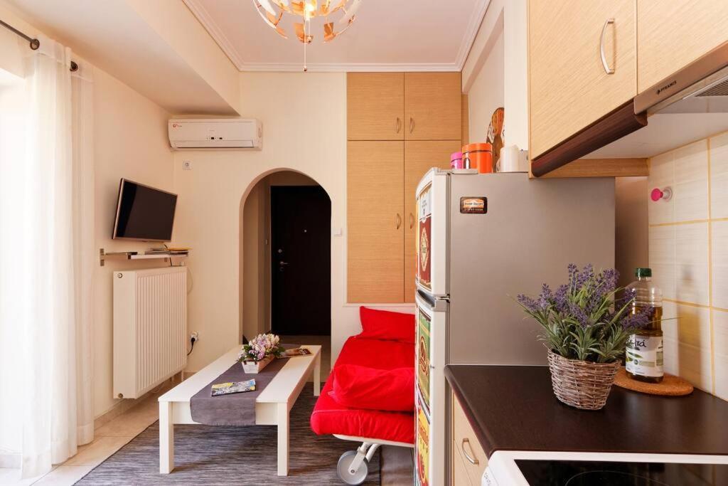 Big Terrace Near Metro And Athens Center Apartment Exterior foto